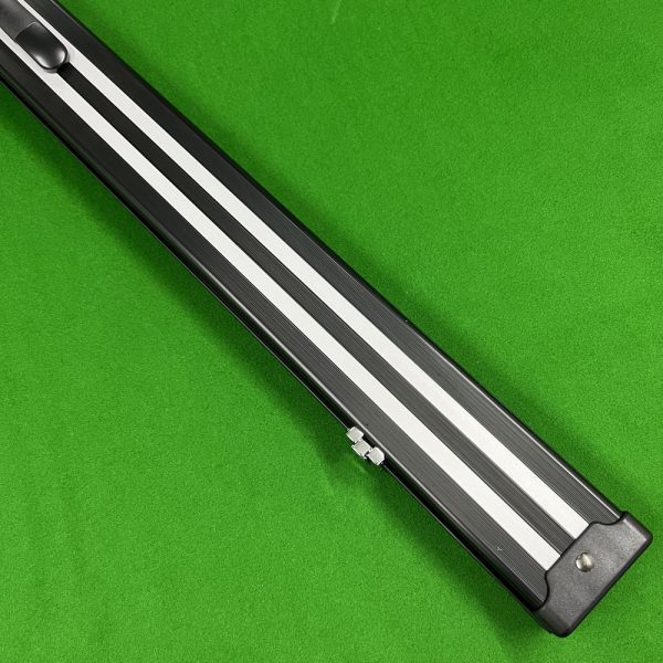 Cuephoria 3/4 Length Twin Lane Aluminium Cue Case Black