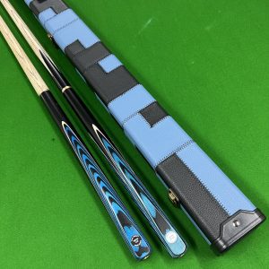 Cuephoria 3/4 Pool Cue, Break Cue & 1pc Deluxe Patch Case Set – 9.5mm Tip