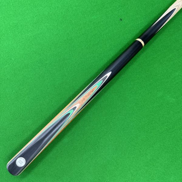 Cuephoria Silver Series 3/4 Snooker Pool Cue 9.5mm Tip, 18.4oz, 58" Long