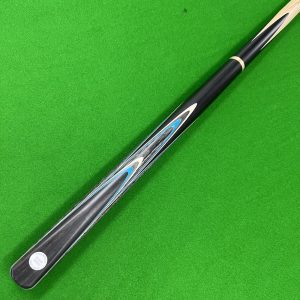 Cuephoria Silver Series 3/4 Jointed Snooker Pool Cue 9.5mm Tip, 19oz, 58" Long