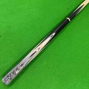 Cuephoria Silver Series 3/4 Snooker Pool Cue 9.5mm Tip, 18.9oz, 57" Long